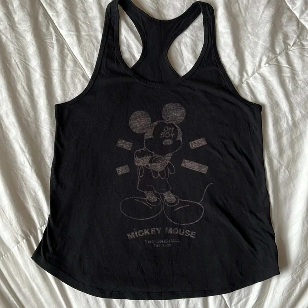 Jeff Black Disney Mickey Mouse Tank, worn a few times - Picture 1 of 5
